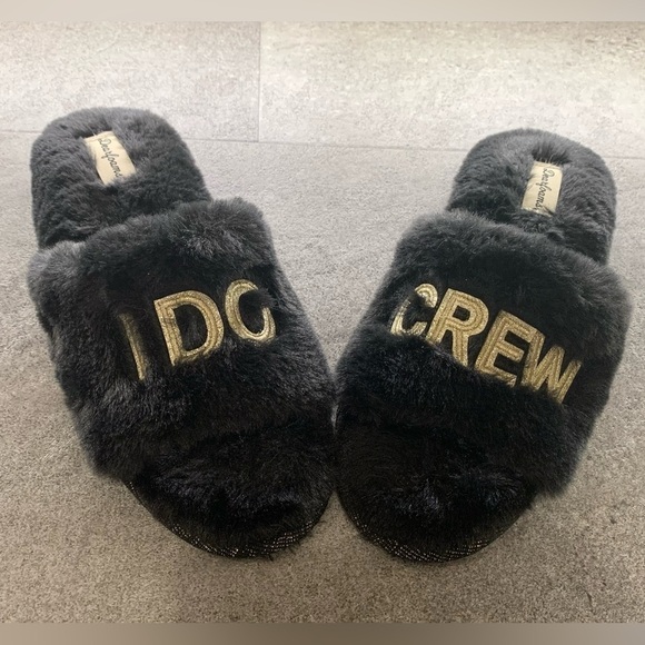 Dearfoams “I Do Crew” Slide Slippers - Picture 8 of 14